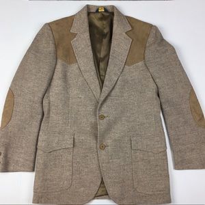 Pendleton Men’s Brown Elbow Patch Jacket Blazer